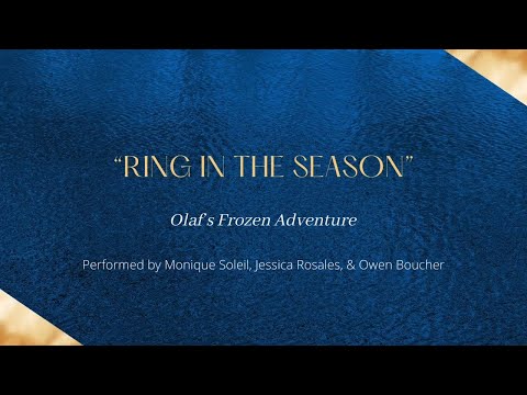 "RING IN THE SEASON" COVER - OLAF’S FROZEN ADVENTURE