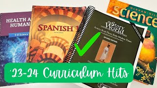 Curriculum Hits 2023-2024