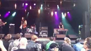 THE FUZZTONES "Be A Caveman" 08.07.2012 SJOCK 37 GIERLE BELGIUM