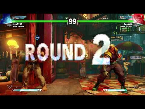 STREET FIGHTER V Ryu vs Nash