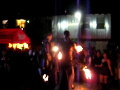 Hipnautica Fire Dancer - Do512 Halloween Party, Austin, Texas