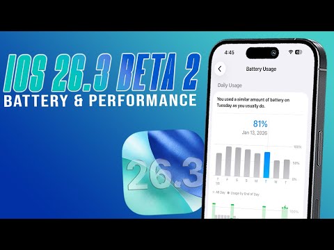 iOS 26.3 Beta 2 Battery Life, Performance (After 3 Days)