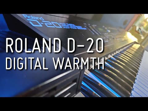 STUDIO SALE! Roland D-20 Linear Synthesizer 1988 Japan image 20