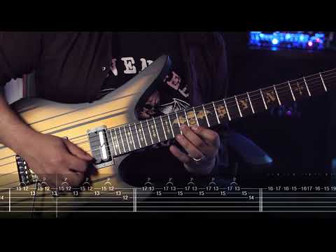 BURIED ALIVE Guitar Solo + FREE TABS - Avenged Sevenfold