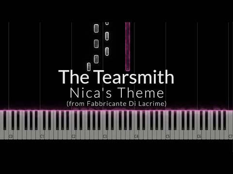 The Tearsmith - Nica's Theme (from Fabbricante Di Lacrime) Piano Tutorial