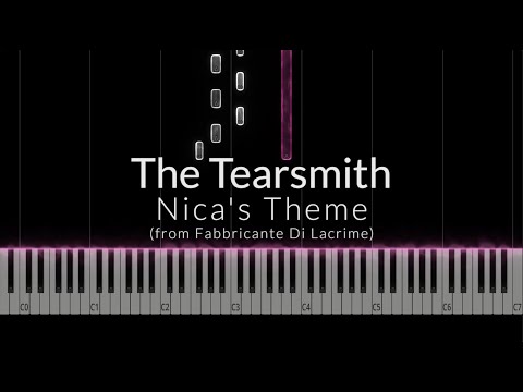 The Tearsmith - Nica's Theme (from Fabbricante Di Lacrime) Piano Tutorial