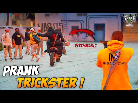 PERANGIN TRICKSTER SAMPE MARKASNYA LANGSUNG DITEMBAK ! (FUNNY MOMENTS) - GTA V ROLEPLAY INDONESIA