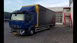 Renault D 240.12 LOW P4x2 - EURO 6 - SCHUIFZEIL - 07-BVF-2 curtainsider truck | Image 4 - Autoline