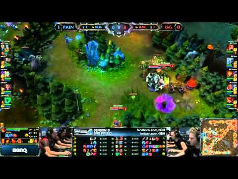 paiN Gaming vs Isurus Gaming | Game 2 - Quarterfinal | IEM São Paulo 2014 [HQ]