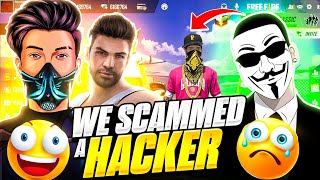 SKYLORD SCAMMED A HACKER || GARENA FREE FIRE