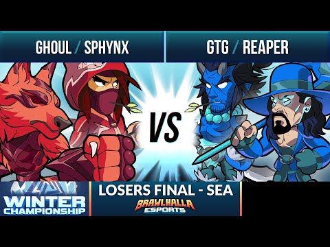 GTG & Reaper vs Sphynx & Ghoul - Losers Final - Winter Championship SEA 2v2