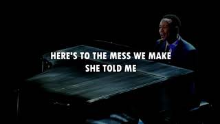 John Legend "City Of Stars &amp; Audition – Medley" (Lyrics) | Oscars 2017 | La La Land
