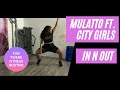 MULATTO FT CITY GIRLS IN N OUT TWERK FITNESS ROUTINE FUN EASY REPETITIVE DANCE WORKOUT