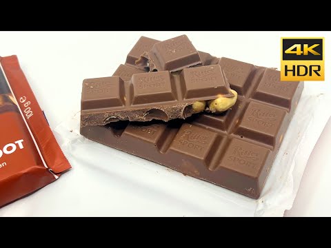 Ritter Sport 🥛🍫 Milk Chocolate with Whole Hazelnuts/Lait Noisettes Entières 100g