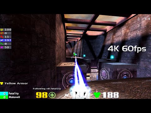 Fatal1ty vs Makaveli - CPL Razer 2000 Quake3 Winners Bracket and Grand Final - Duel 4k60