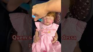 BEBÊ REBORN DE SILICONE SÓLIDO ASMR #shorts