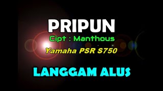 Download lagu Pripun - Manthous (KARAOKE) By Saka mp3