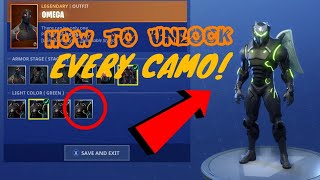 How To GET Every Color Camo For OMEGA AND CARBIDE! *NEW* V4.4 !HOW TO LEVEL UP SUPER FAST!