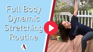 Full Body Dynamic Stretching Routine