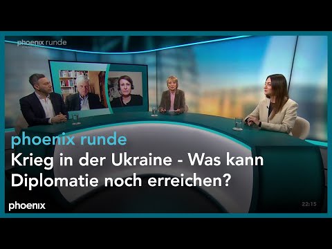 phoenix runde: Krieg in der Ukraine - Was kann Diplomatie noch erreichen?