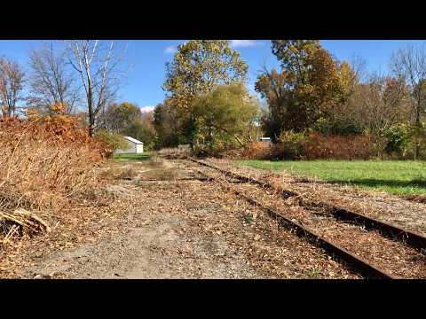 Abandoned Track Being Restored!  New RR Crossings & Wye Track Restoration, East End Of Line Chase