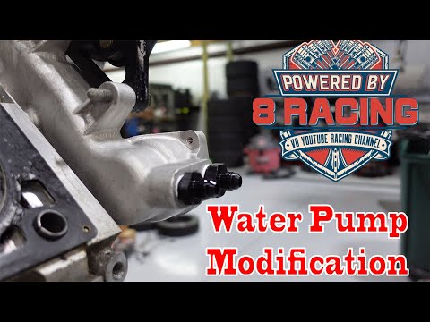 Modifying C5 C6 Corvette (LS) style water pump