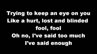 Losing My Religion~R.E.M.~Lyrics