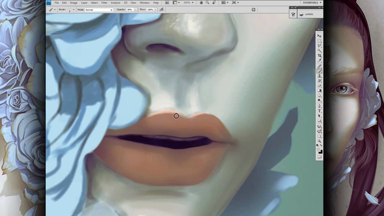 Portrait - Photoshop Digital Painting Tutorial