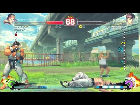 SSF4 Rank Match  su a ni 2525 (RY)  vs  Nigawananangam (FE)