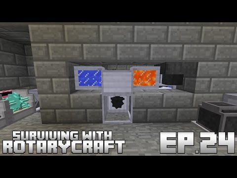Surviving With RotaryCraft :: Ep.24 - Obsidian Factory & Rock Melter