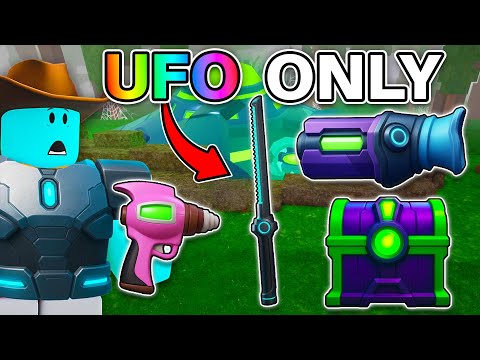 99 Nights But I Can ONLY Use UFO Weapons...