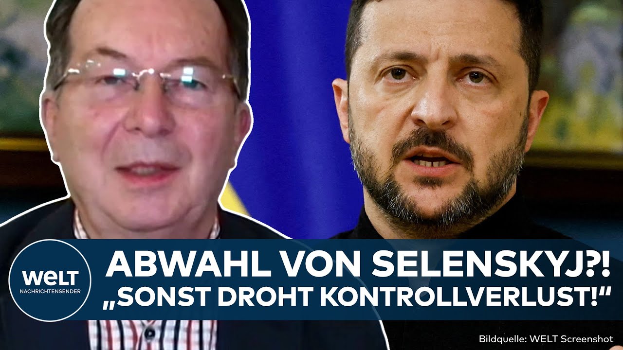 KRIEG IN UKRAINE: Ende von Selenskyj?! Wahlen sollen kommen! Experte warnt vor Trump und Putin