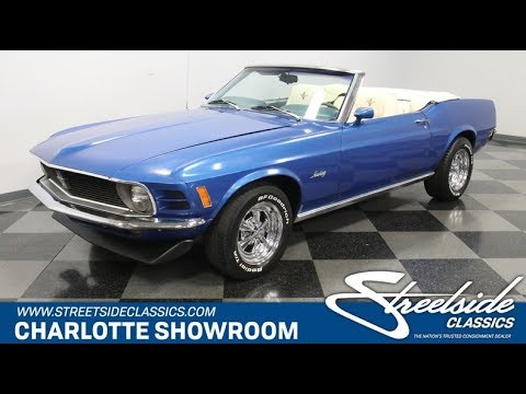 1970 Ford Mustang Convertible for sale | 5431 CHA
