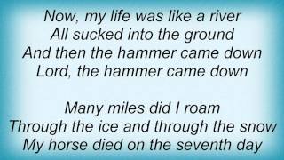 15376 Nick Cave - The Hammer Song Lyrics