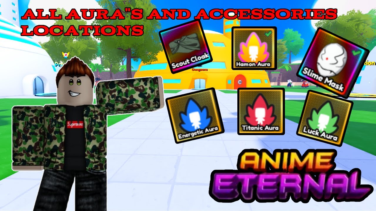 All Aura & Accessories Locations