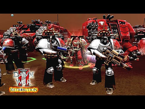 Exorcists  vs Word Bearers & Death Guard  ! -  Astartes Mod | Wh40k: Dawn of War 2 - Retribution.