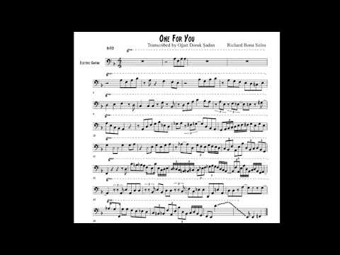 Richard Bona Solos ~ One For You