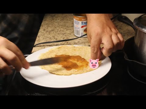 How to Make Whole Wheat Crepes with Dulce de Leche