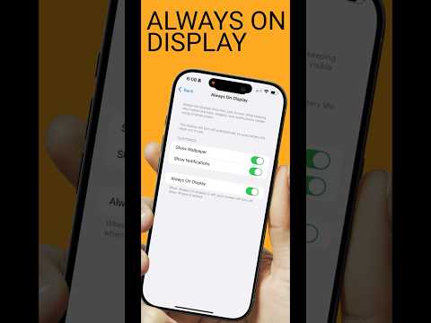 How-to Turn Off Always On Display on iPhone (iOS 18)