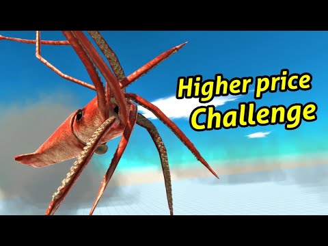 Colossal squid higher price Challenge ARBS Animal Revolt Battle Simulator