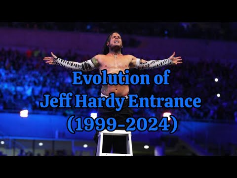 Evolution of Jeff Hardy Entrance (1999-2024)