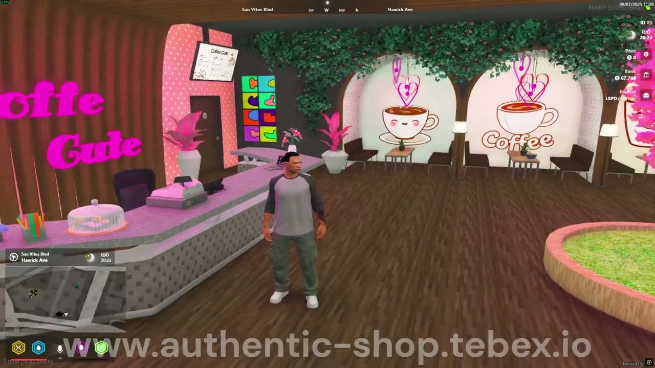 Coffee machine script FiveM