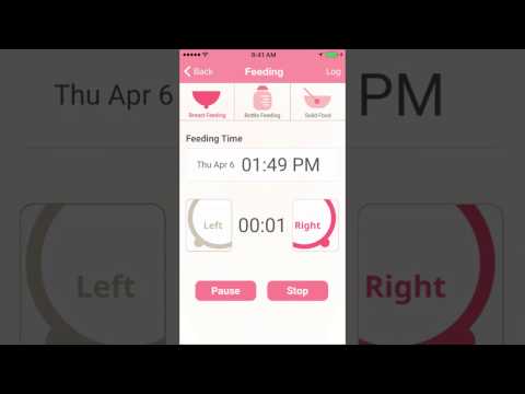 Mamma Baby - Breastfeeding Log Video