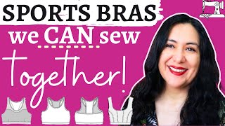 7 GREAT SPORTS BRA patterns with bust cups. FABRIC, NOTIONS & EXCITEMENT! Let