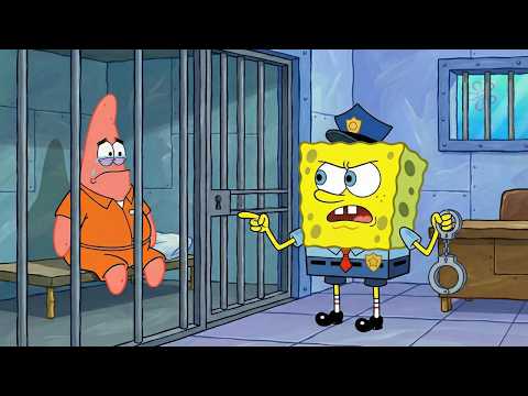SpongeBob's Journey to Becoming a Police Officer...And That Shocking Ending! | Fanmade