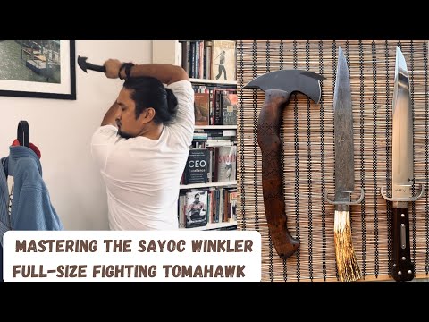 Master The Full Size Sayoc Winkler RnD Special Forces Fighting Tomahawk | Terminal List/James Reece