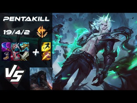 JUNGLE Viego vs Udyr [PENTAKILL] - NA Master Patch 14.19
