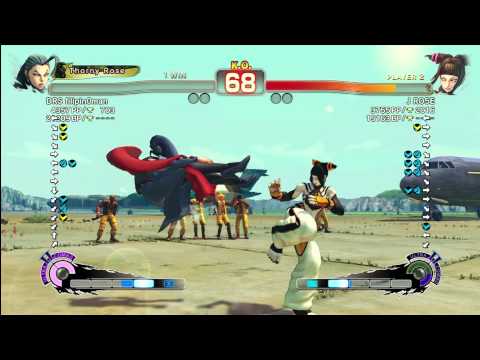 DRS filipin0man (Rose) Vs. J RO5E (Juri)
