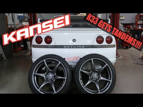 The R33 Gets New Wheels! [Kansei Tandems] 18x9.5+22