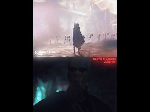 Ahsoka Tano VS Darth Plagueis | #starwars #shorts